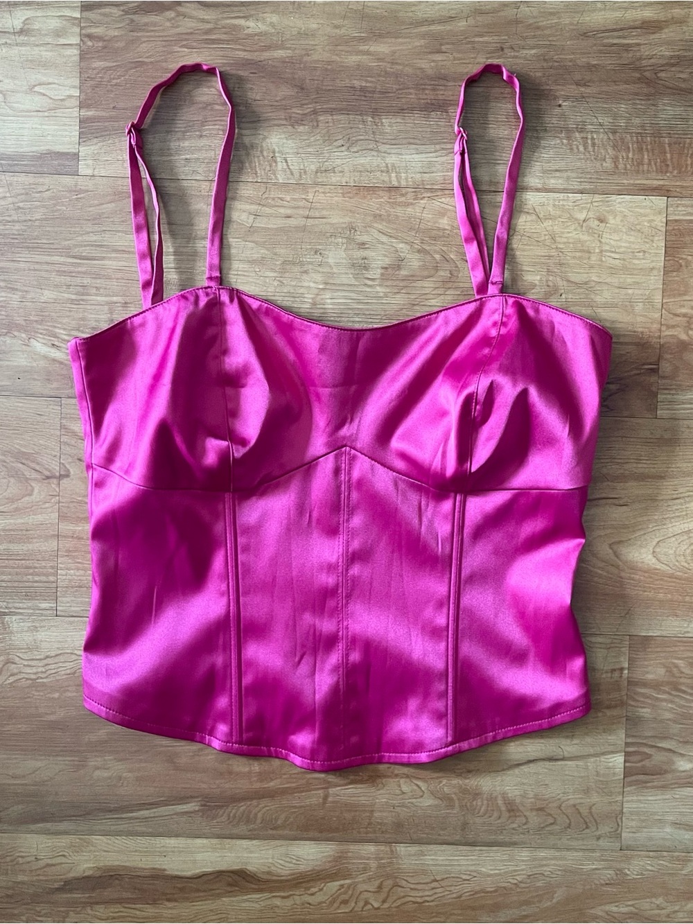 Vintage 2000s bustier style top